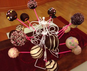 Presentación de lo cake pops